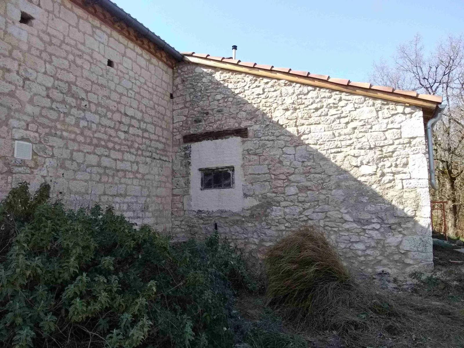 Jointage de façade réalisé lors d’un chantier de rénovation