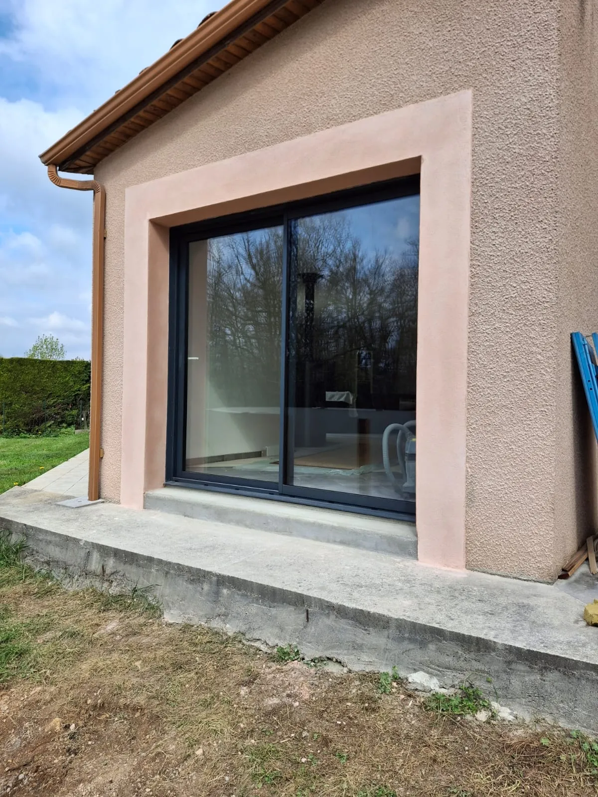 Résultat après modification d’une ouverture sur une maison