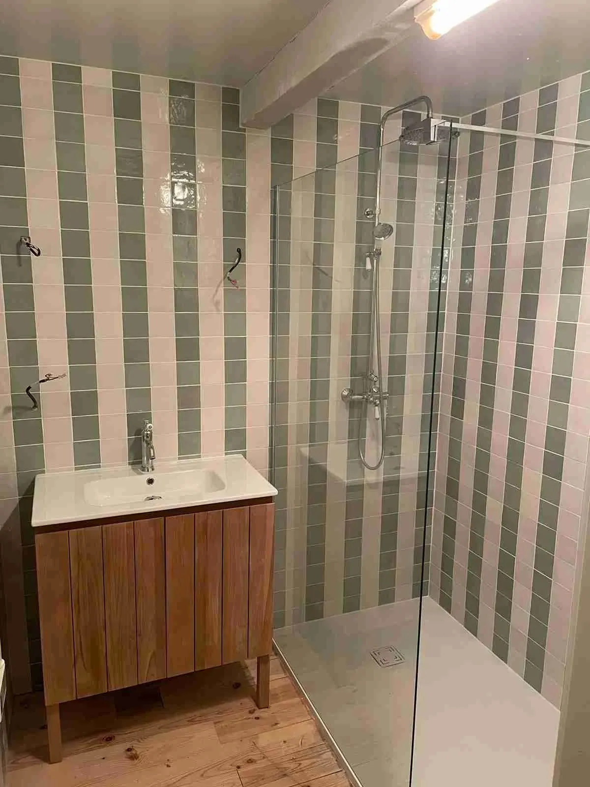 Rénovation d’une salle de bain réalisée par Guillaume Ventelon